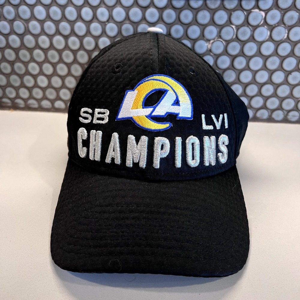LA‎ Rams Super Bowl LVI Champions Hat Cap Snap Back New Era 9FORTY Adjustable